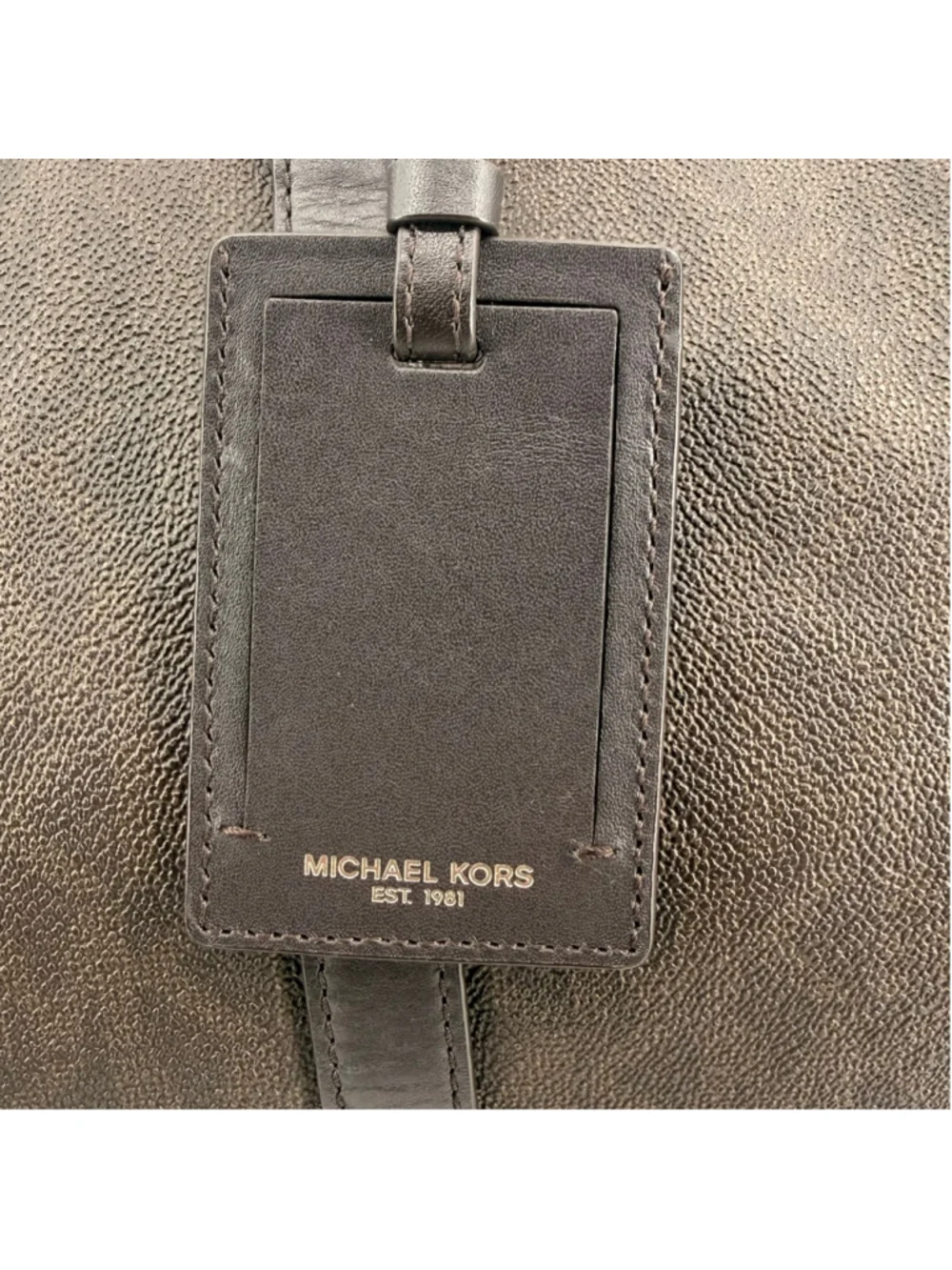 Michael Kors Jet Set Travel Large Duffle Bag Handbag Brown With Strap